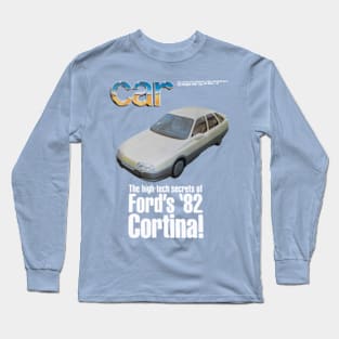 FORD SIERRA - magazine cover Long Sleeve T-Shirt